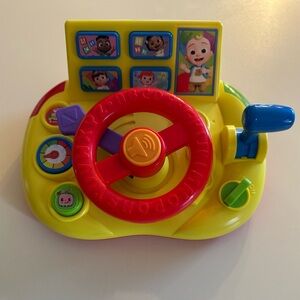Cocomelon Interactive Steering Wheel Toy for Kids